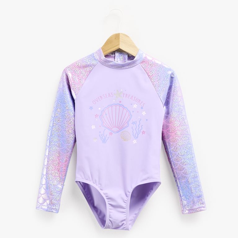 Traje de Baño Manga Larga Niña