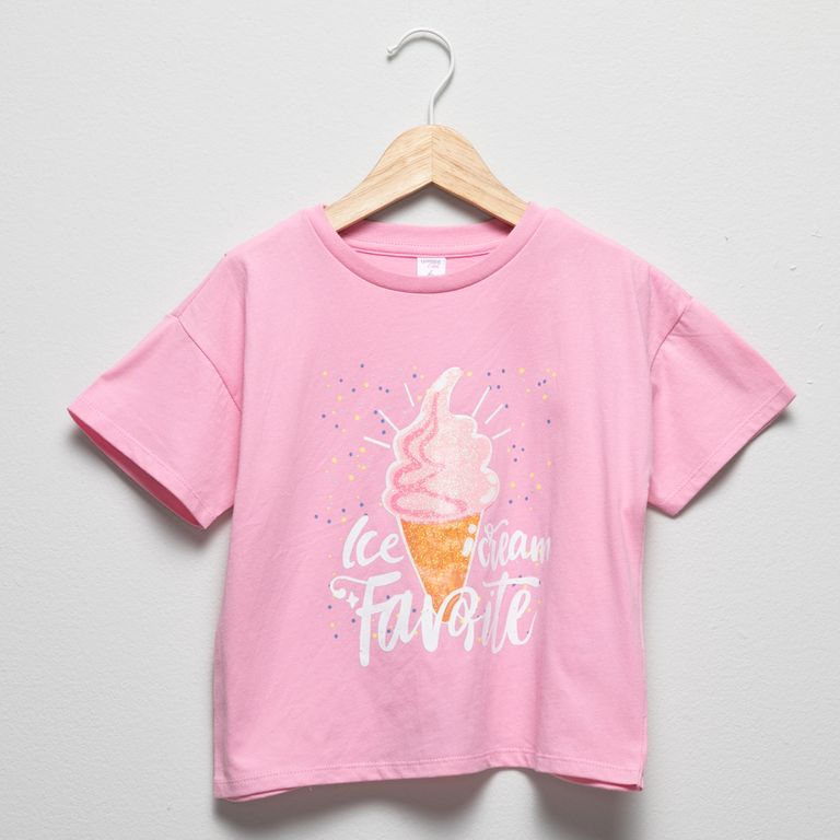 Polera Manga Corta Niña