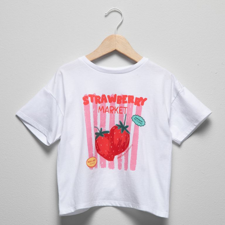 Polera Manga Corta Niña