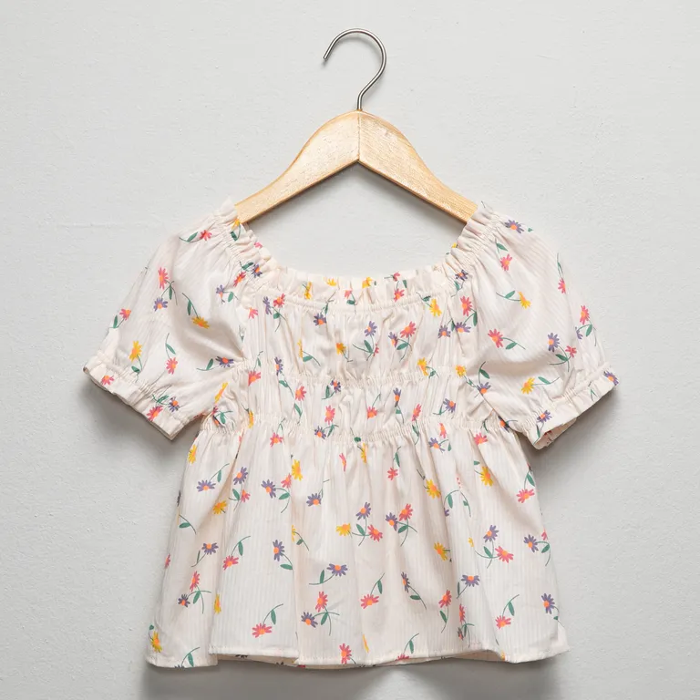 Blusa Manga Corta Niña