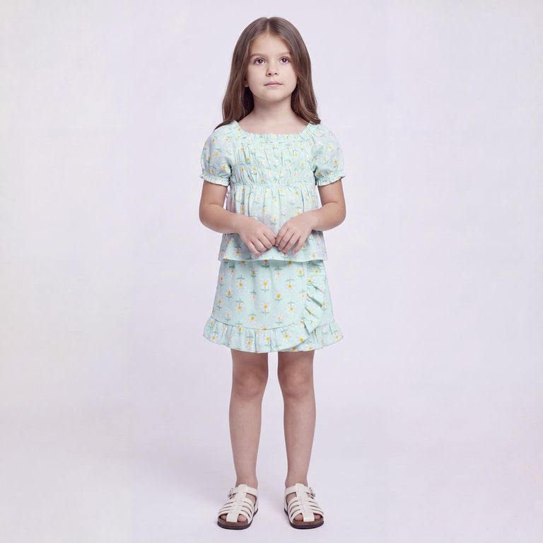Blusa Manga Corta Niña