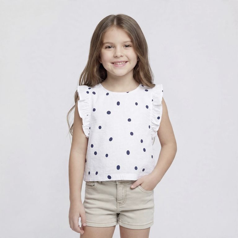 Blusa Sin Manga Niña