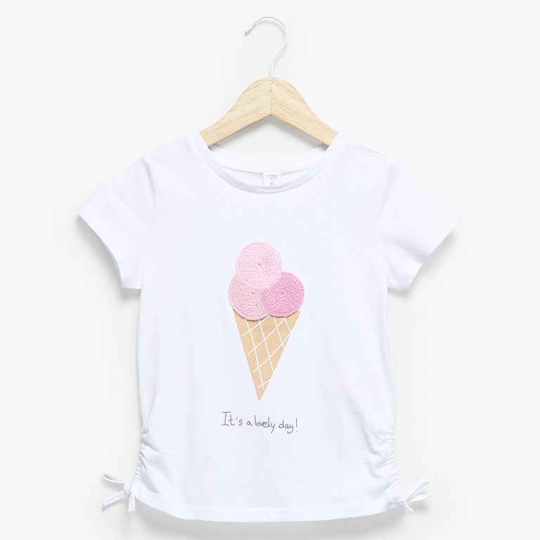 Polera Manga Corta Niña