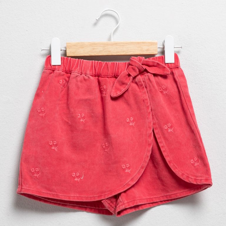 Short Bordado Niña