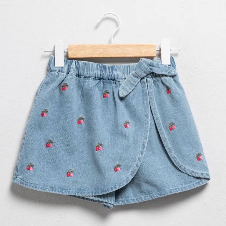 Short Bordado Niña