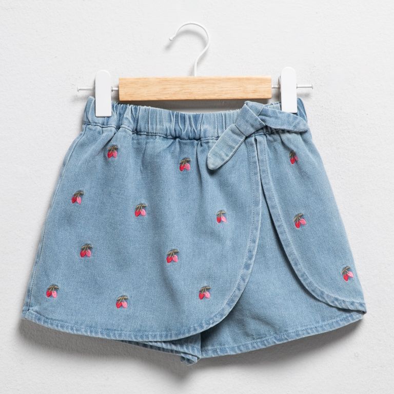 Short Bordado Niña