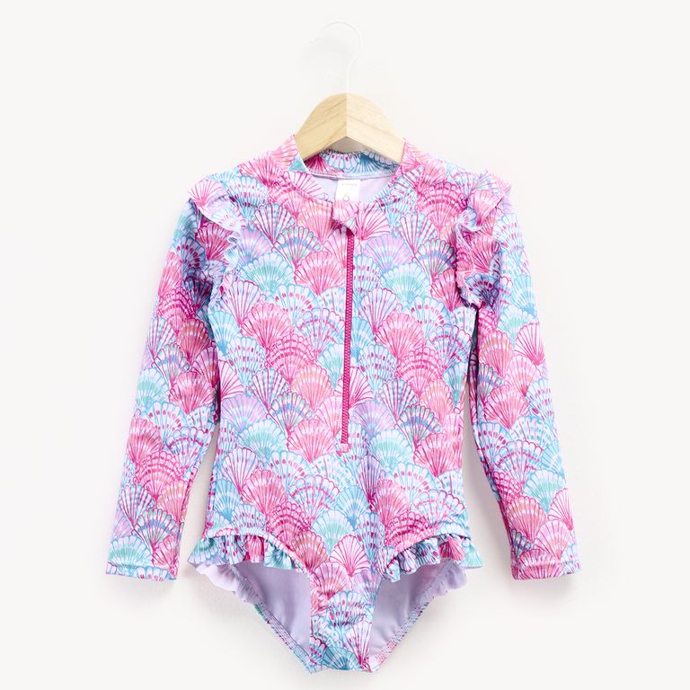 Traje de Baño Manga Larga Niña