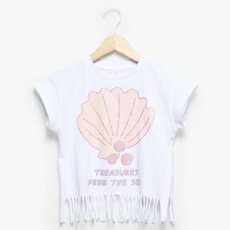 Polera Manga Corta Niña