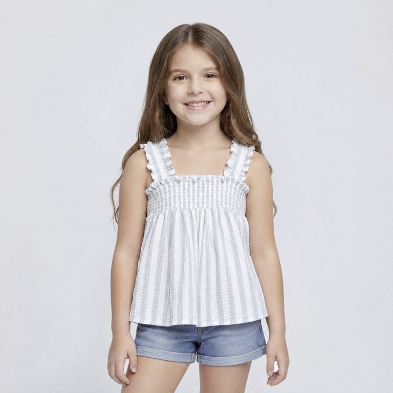 Blusa Sin Manga Niña