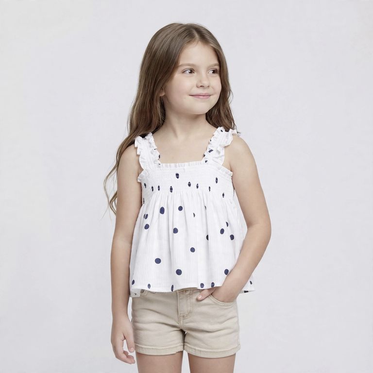 Blusa Sin Manga Niña