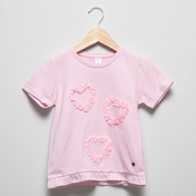 Polera Manga Corta Niña