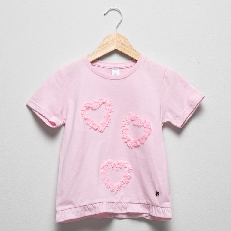Polera Manga Corta Niña