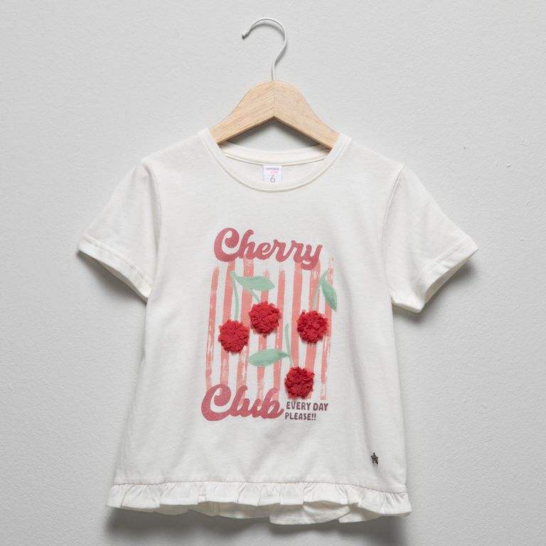Polera Manga Corta Niña
