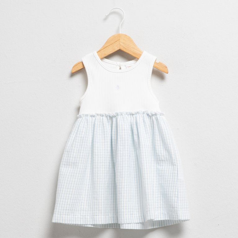 Vestido Sin Manga Bebé Niña