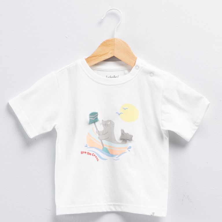Polera Manga Corta Bebé Niño