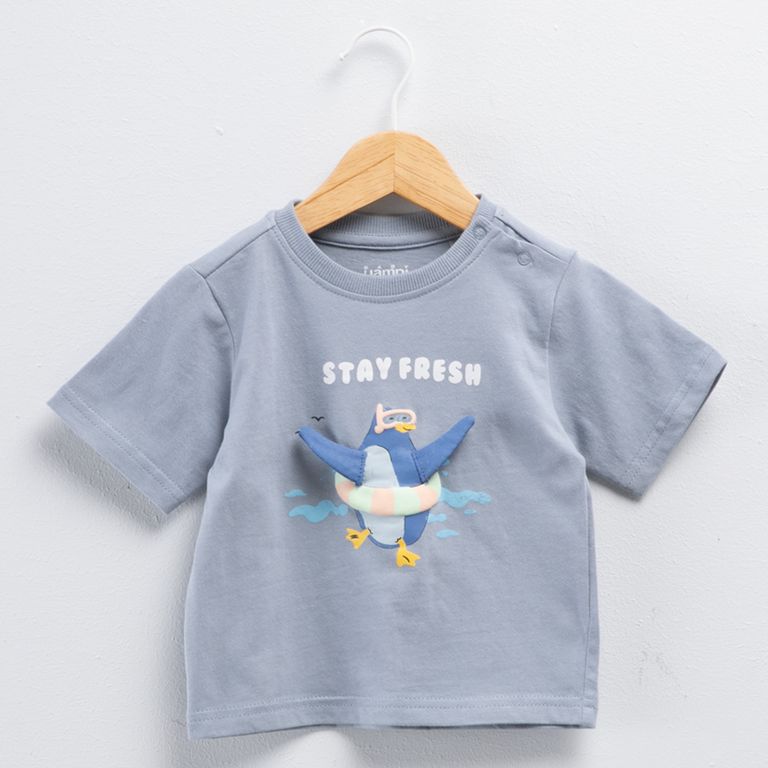 Polera Manga Corta Bebé Niño