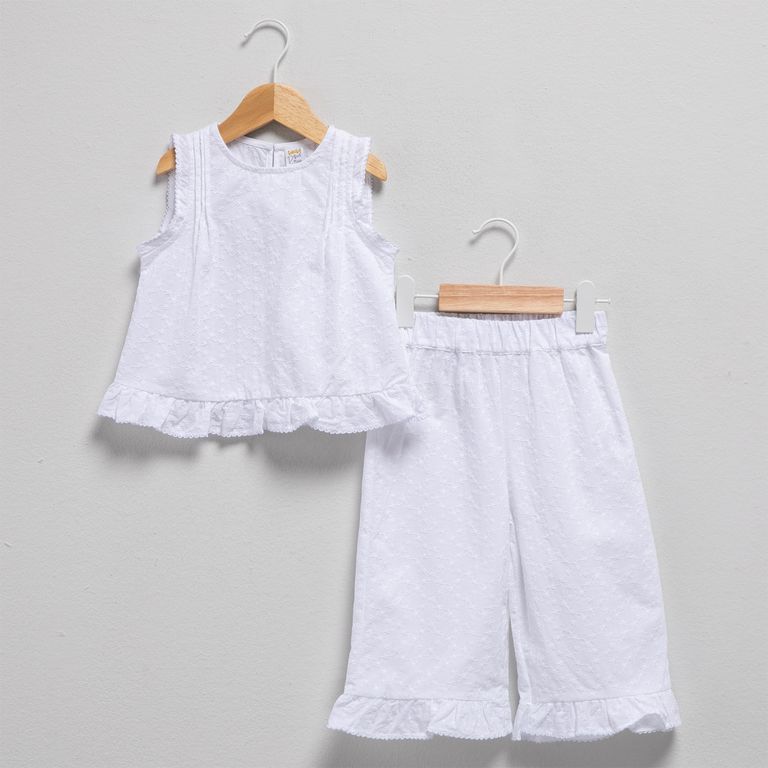 Set Polera + Pantalon Bebé Niña