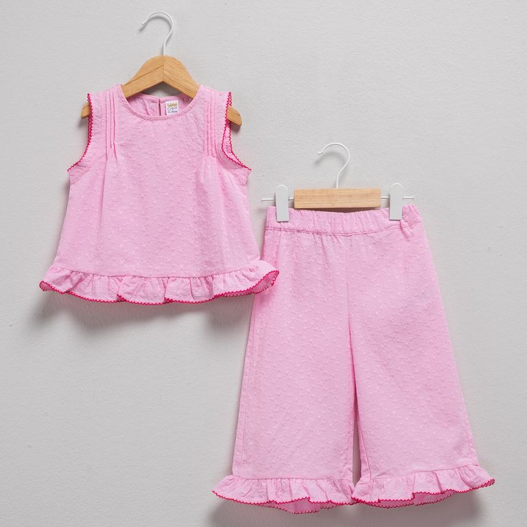 Set Polera + Pantalon Bebé Niña