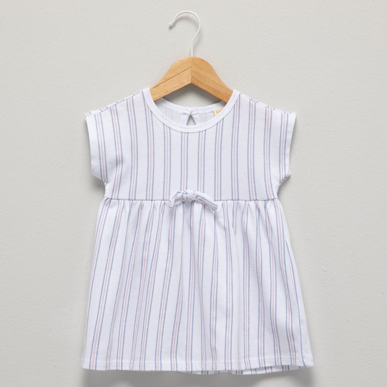 Vestido Manga Corta Bebé Niña