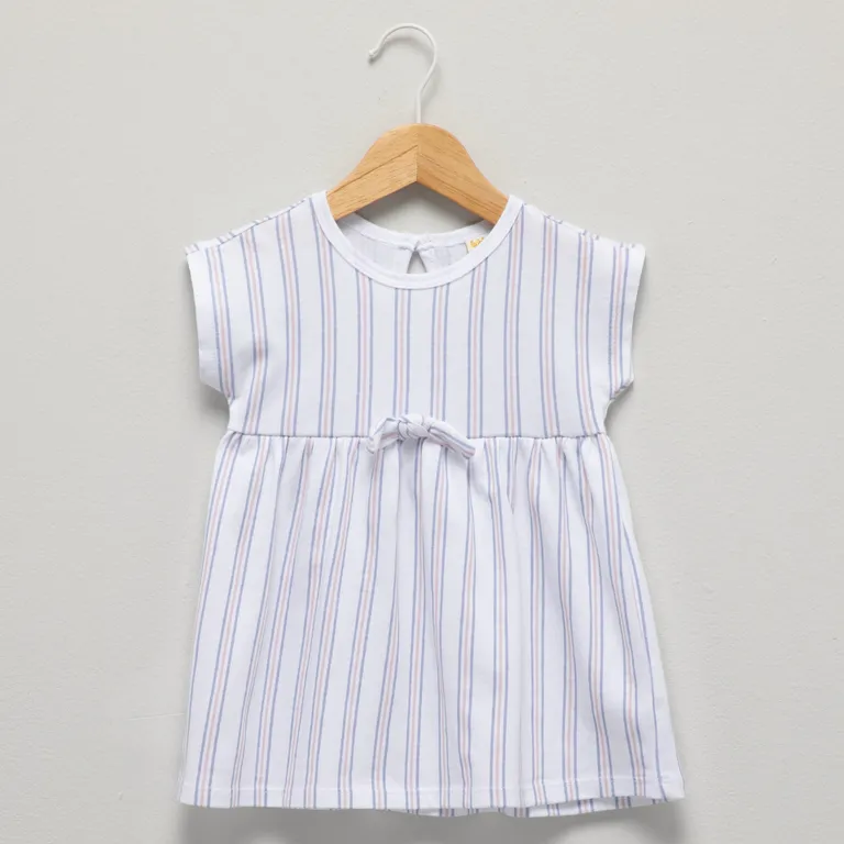 Vestido Manga Corta Bebé Niña