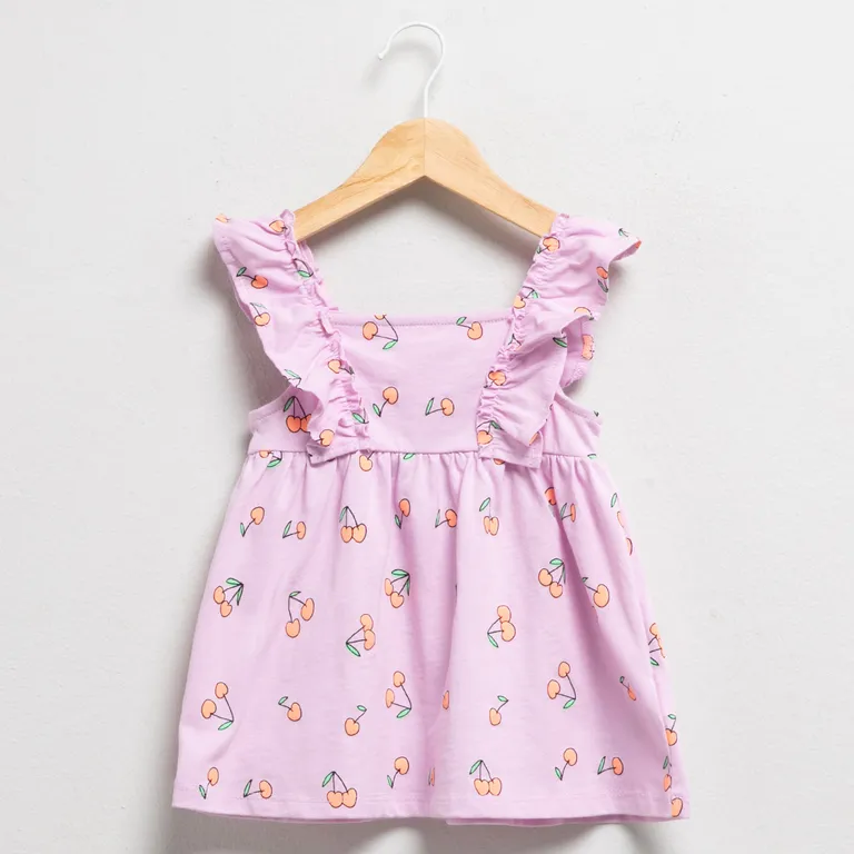 Vestido Sin Manga Bebé niña