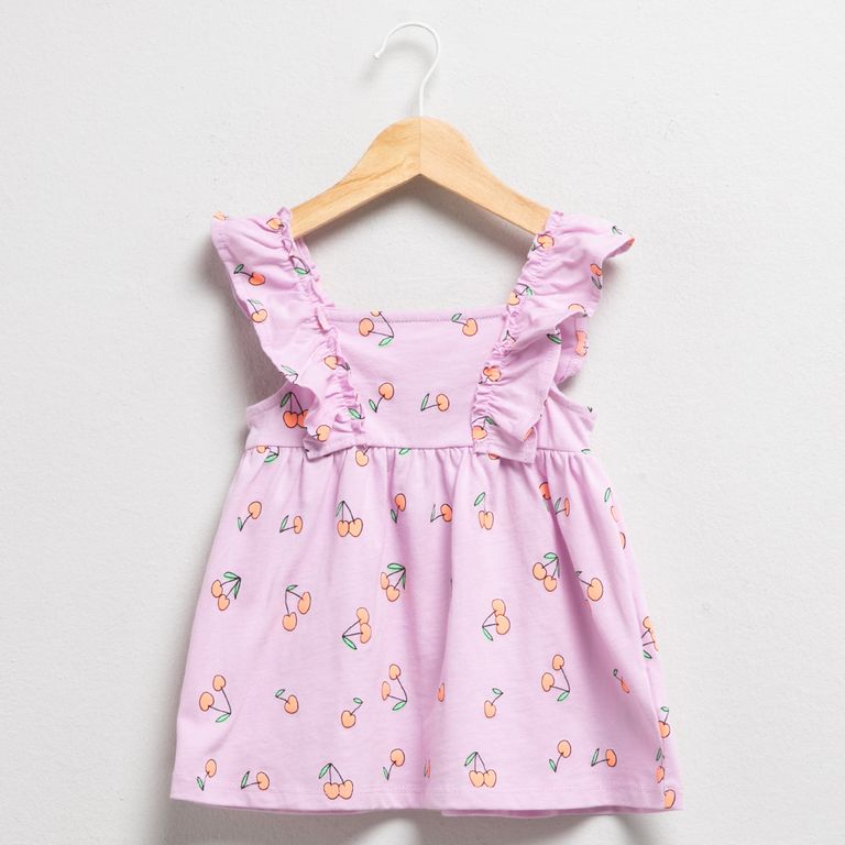 Vestido Sin Manga Bebé niña