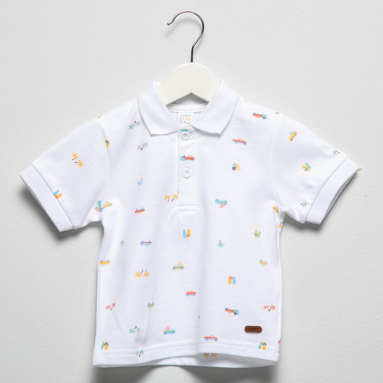 Polera Manga Corta Bebé Niño