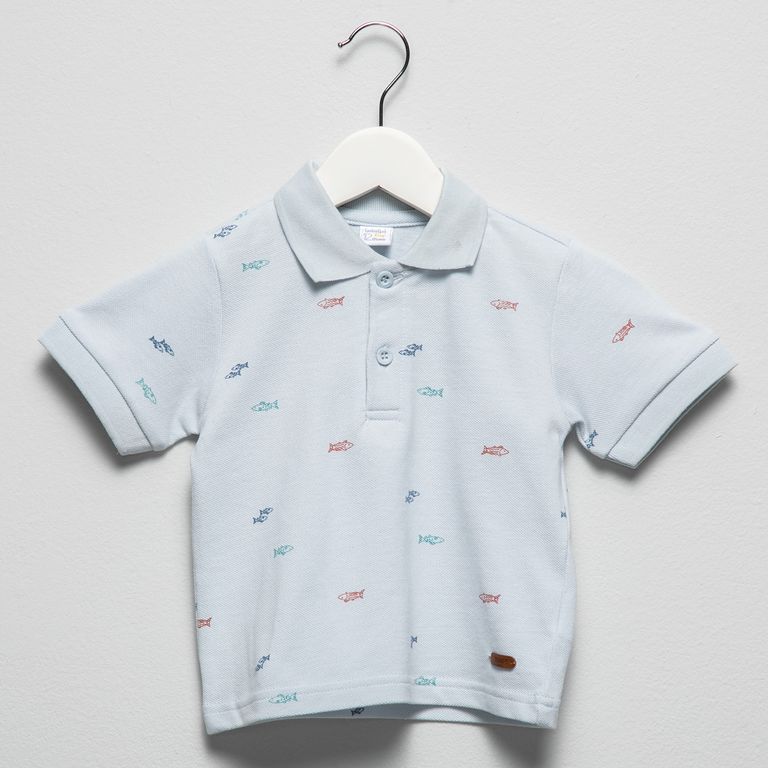 Polera Manga Corta Bebé Niño