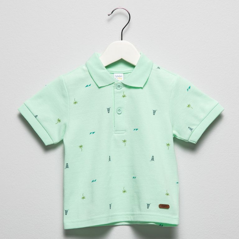 Polera Manga Corta Bebé Niño