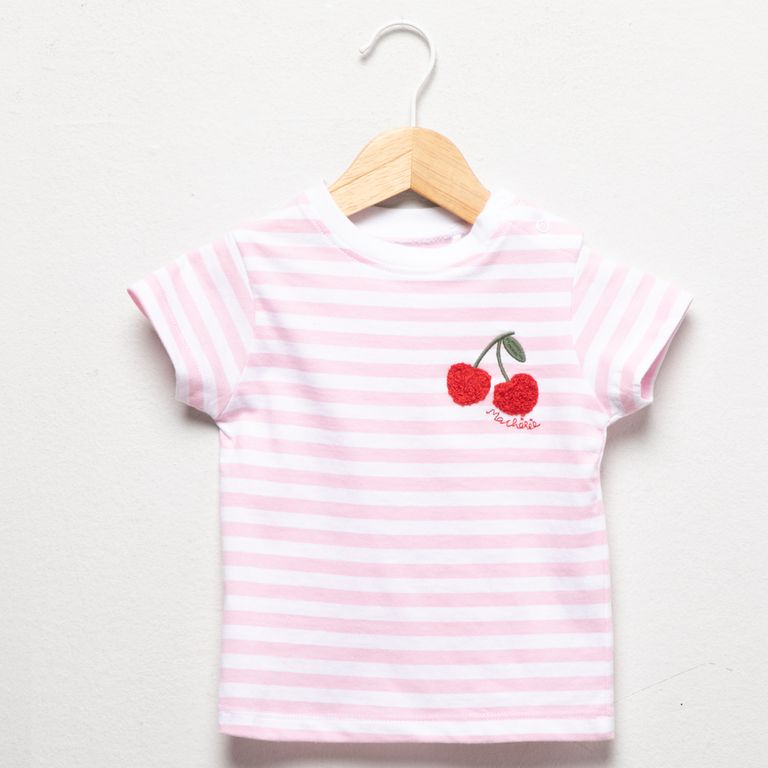 Polera Manga Corta Bebé niña