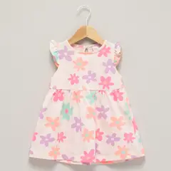 YAMP - Vestido Vuelo Sin Manga Bebé Niña