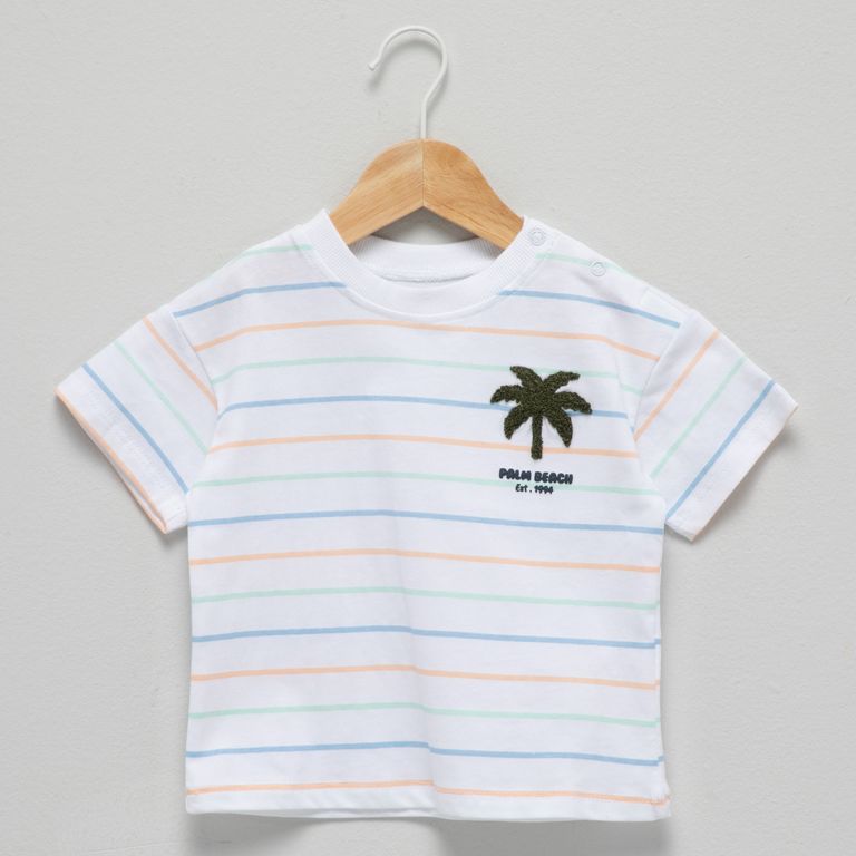 Polera Manga Corta Bebé Niño