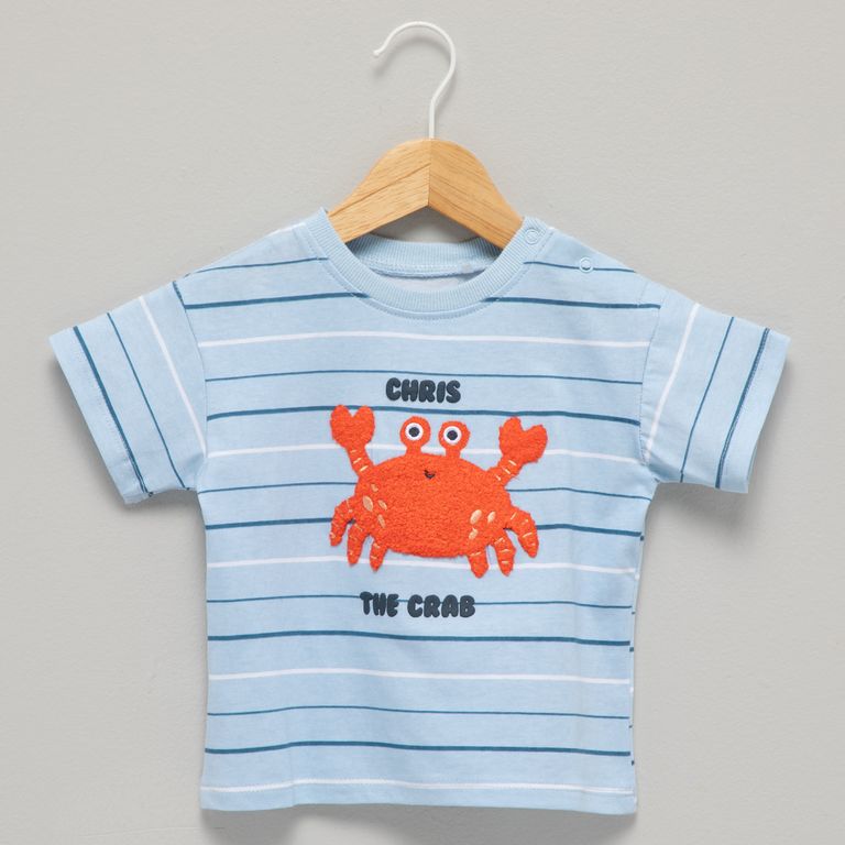 Polera Manga Corta Bebé Niño