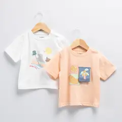 YAMP - Pack 2 Poleras Manga Corta Bebé niño