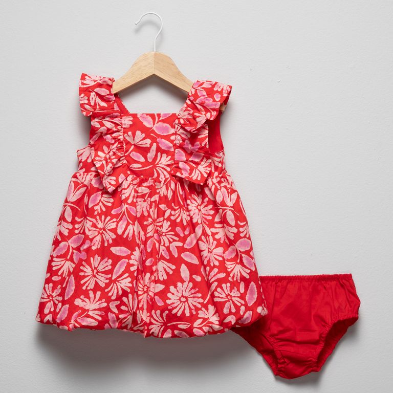 Vestido Sin Manga Bebé niña