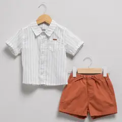 YAMP - Set Camisa + Bermuda Bebé Niño