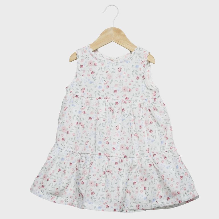 Vestido Sin Manga Bebé niña