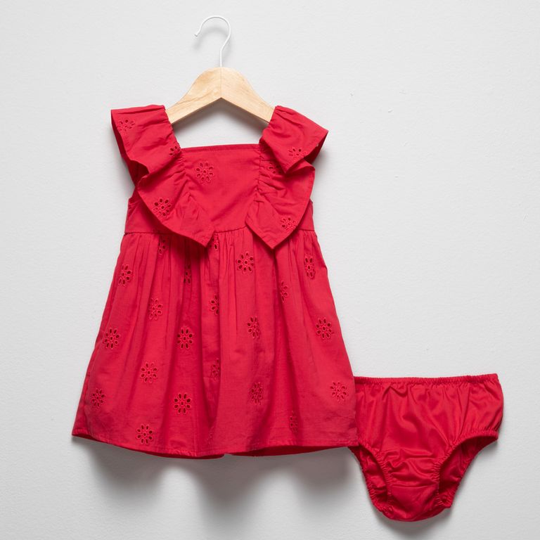 Vestido Sin Manga Bebé niña