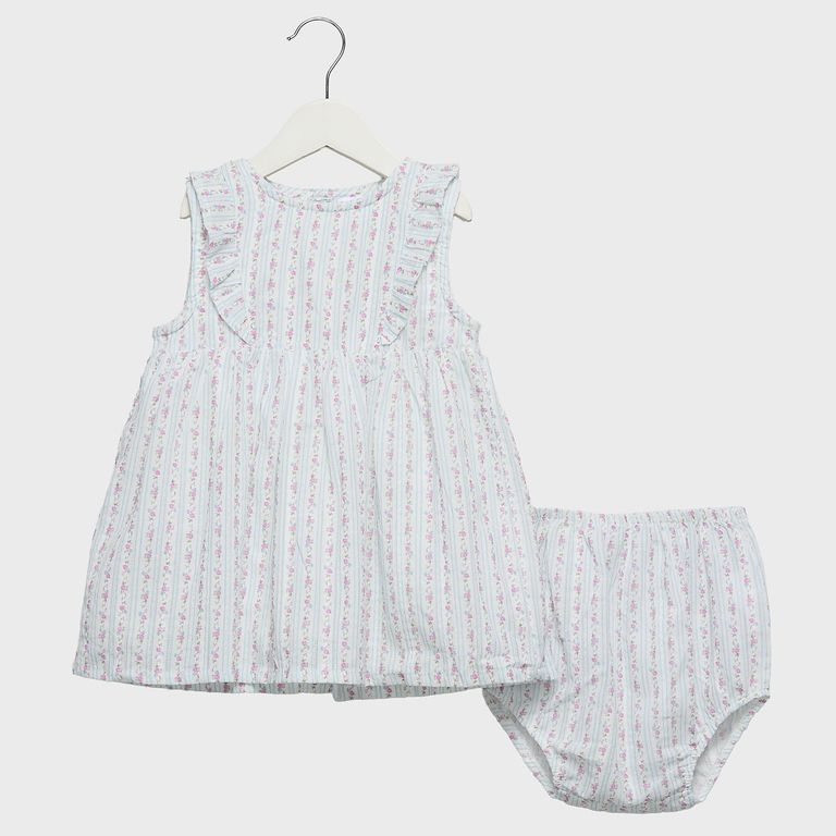 Vestido Bebé Con Calzón
