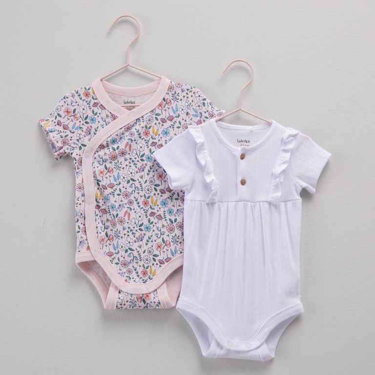 Pack De 2 Bodys Bebé Niña