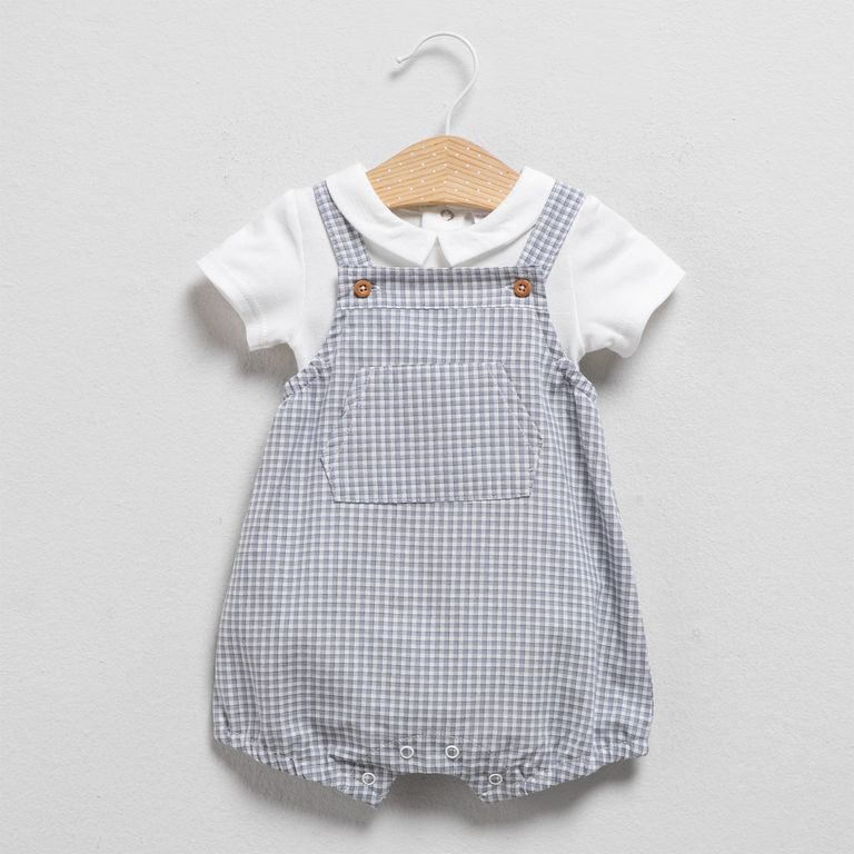 Conjunto Jardinera Más Body Bebé Niño