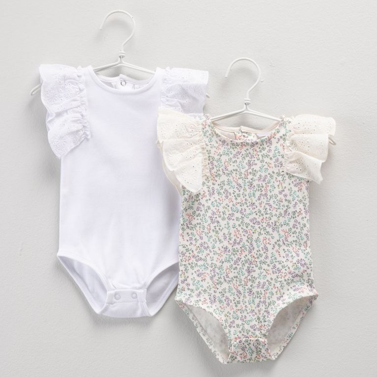 Pack De 2 Bodys Bebé Niña