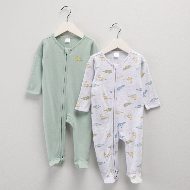 Pack de 2 Pijamas Algodón Bebé Niño