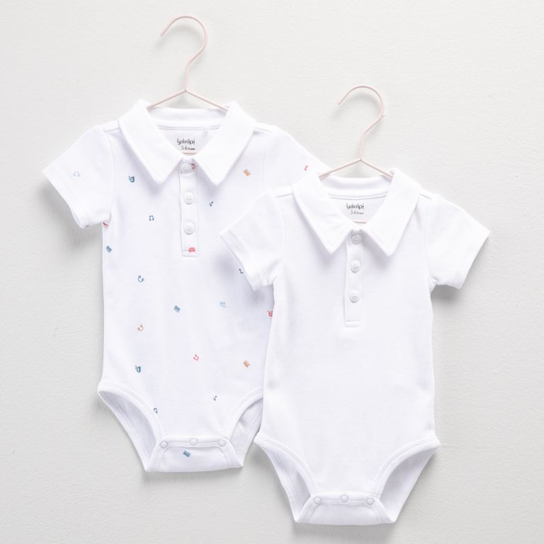 Pack De 2 Bodys Bebé Niño