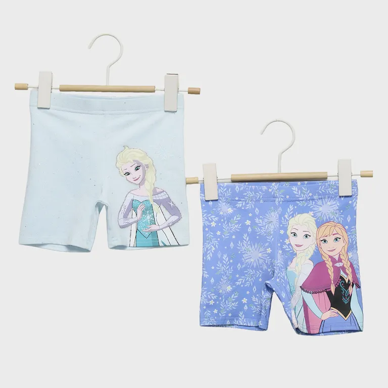 Pack De 2 Calzas Cortas Niña