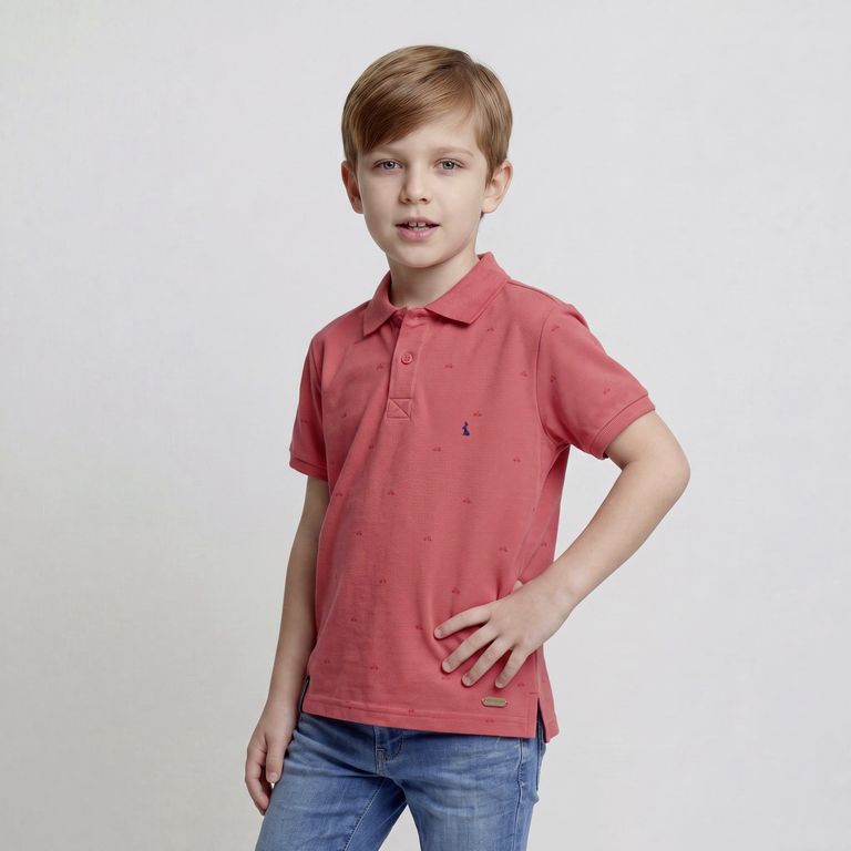 Polera Manga Corta Niño