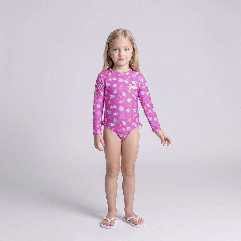 Traje De Baño Entero Niña