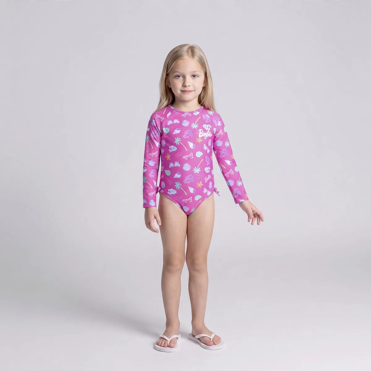 BARBIE - Traje De Baño Entero Niña Barbie
