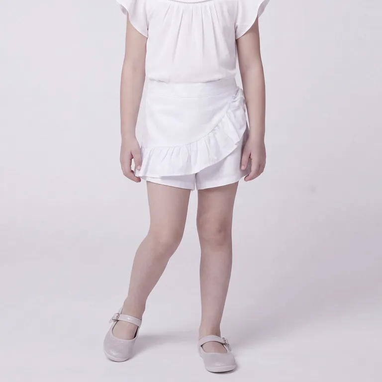 Short Con Lino Niña