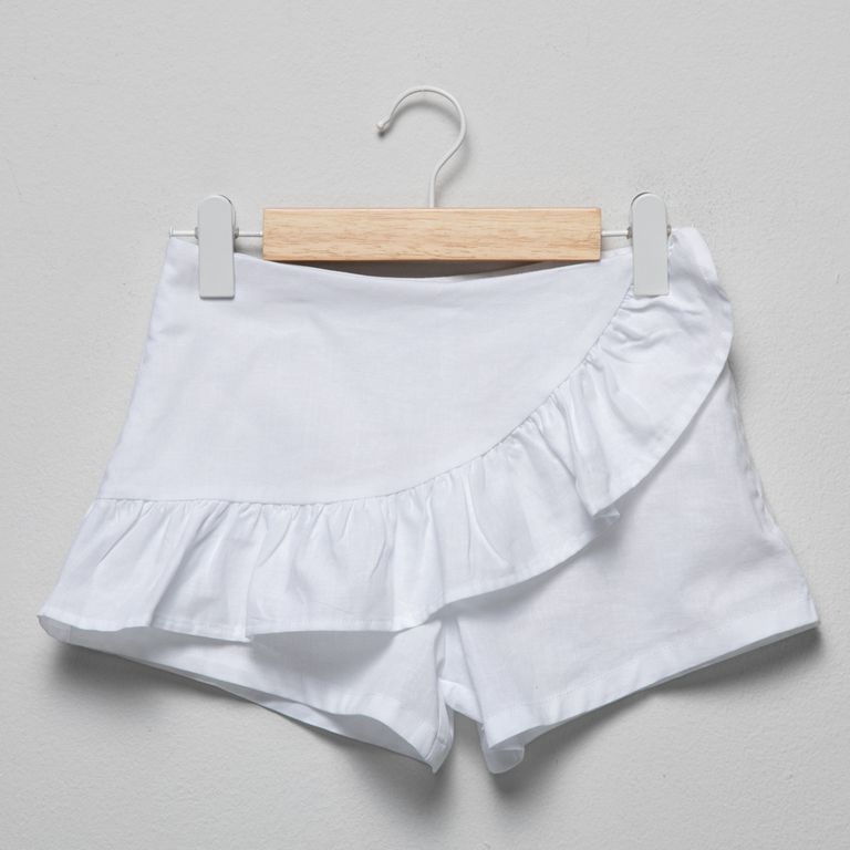 Short Con Lino Niña